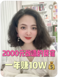 【民宿创业罗小圈】花2000改造的民宿，一年收益10W